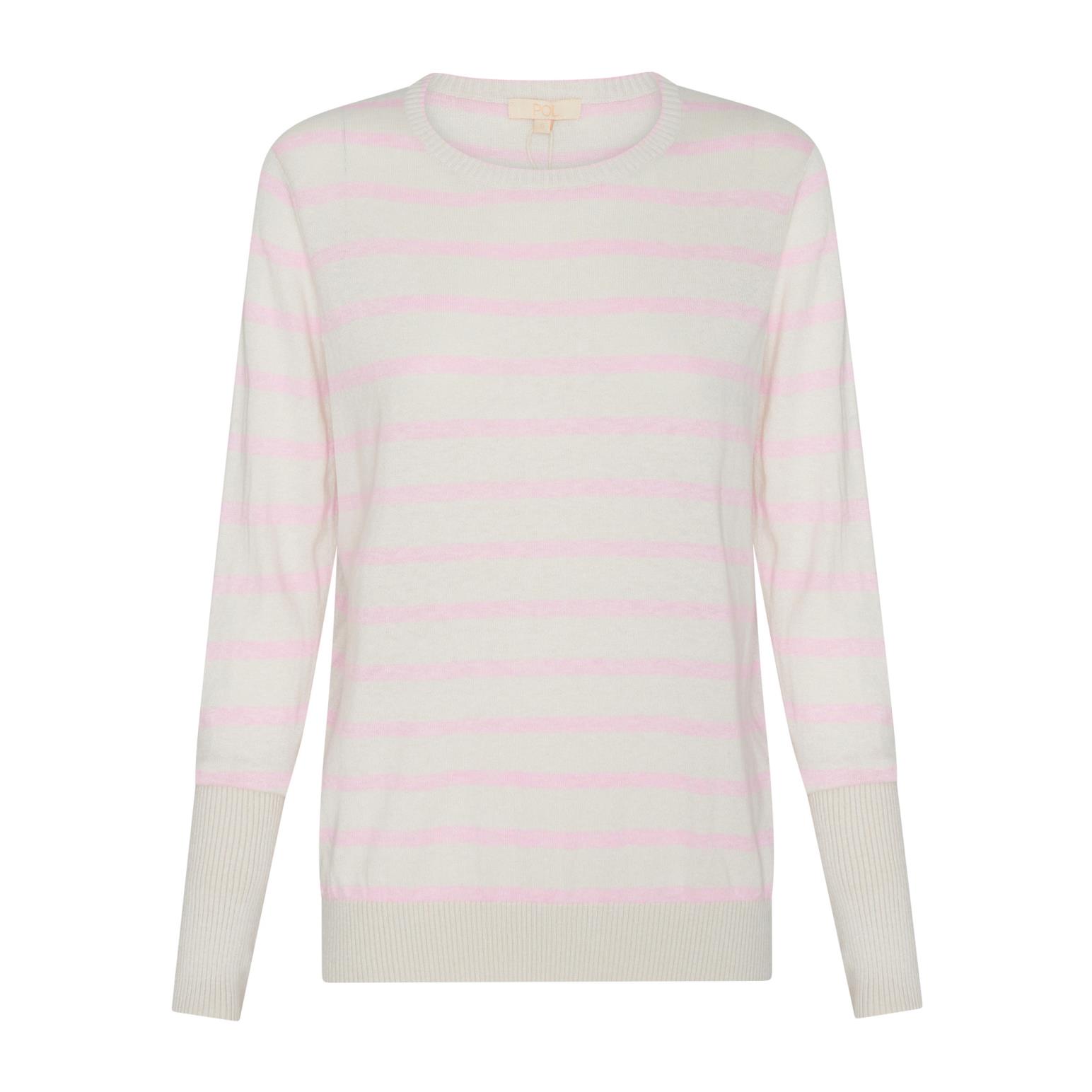 POL Liora Cashmere Blend Essential Knit Stripe Top